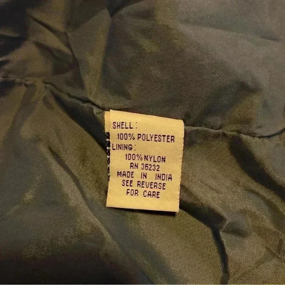 VGT GIACCA Jacket Hooded Front Pockets Drawstring Waist Light Blue Size L - Picture 12 of 16